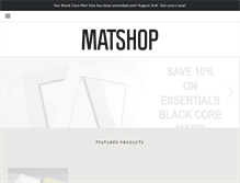 Tablet Screenshot of matshop.com